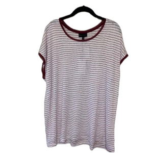 NEW B Collection By Bobeau Therese Scoop Neck Tee 1X